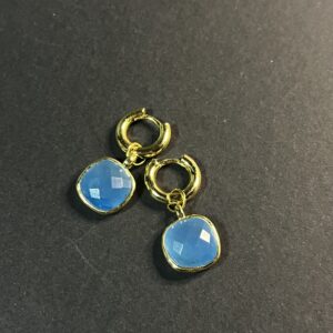 Kolczyki „Blue Frame”